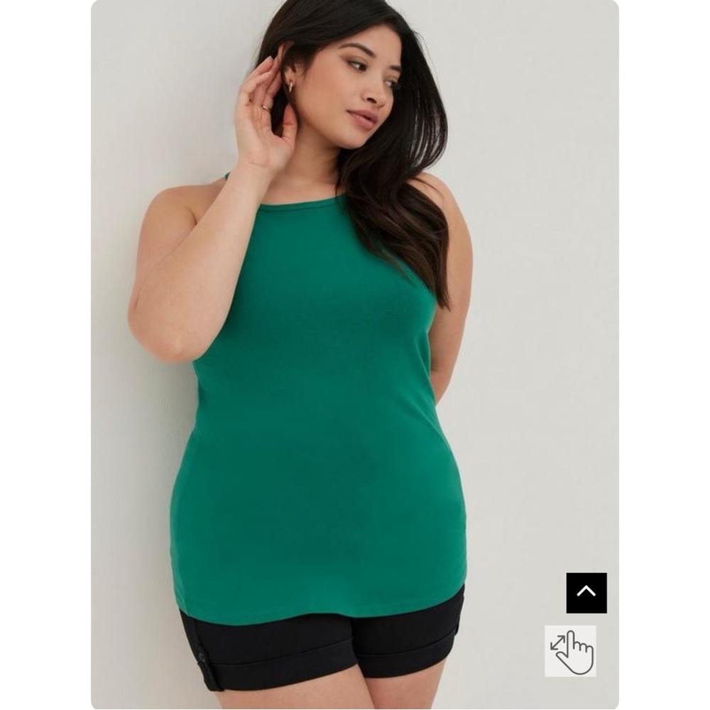 NWT New Torrid Foxy High Neck Tank 0